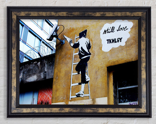 Still Love Tknlgy Framed Print