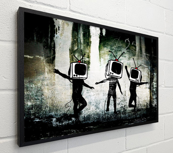 Banksy Tv Heads
