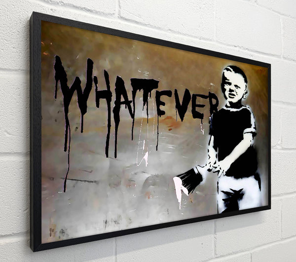 Banksy Whatever Kid