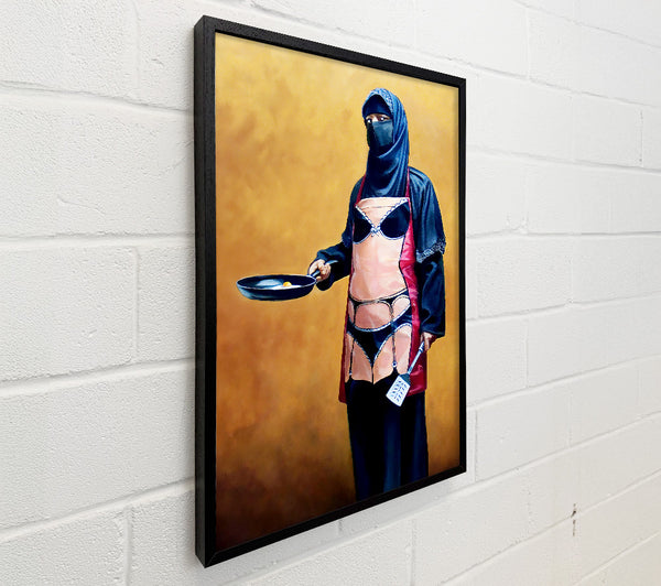 Banksy Would You Like Eggs