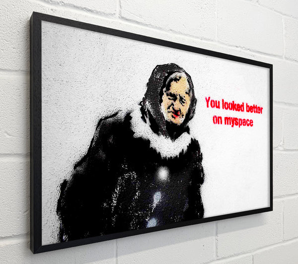 Banksy You Looked Better On Myspace