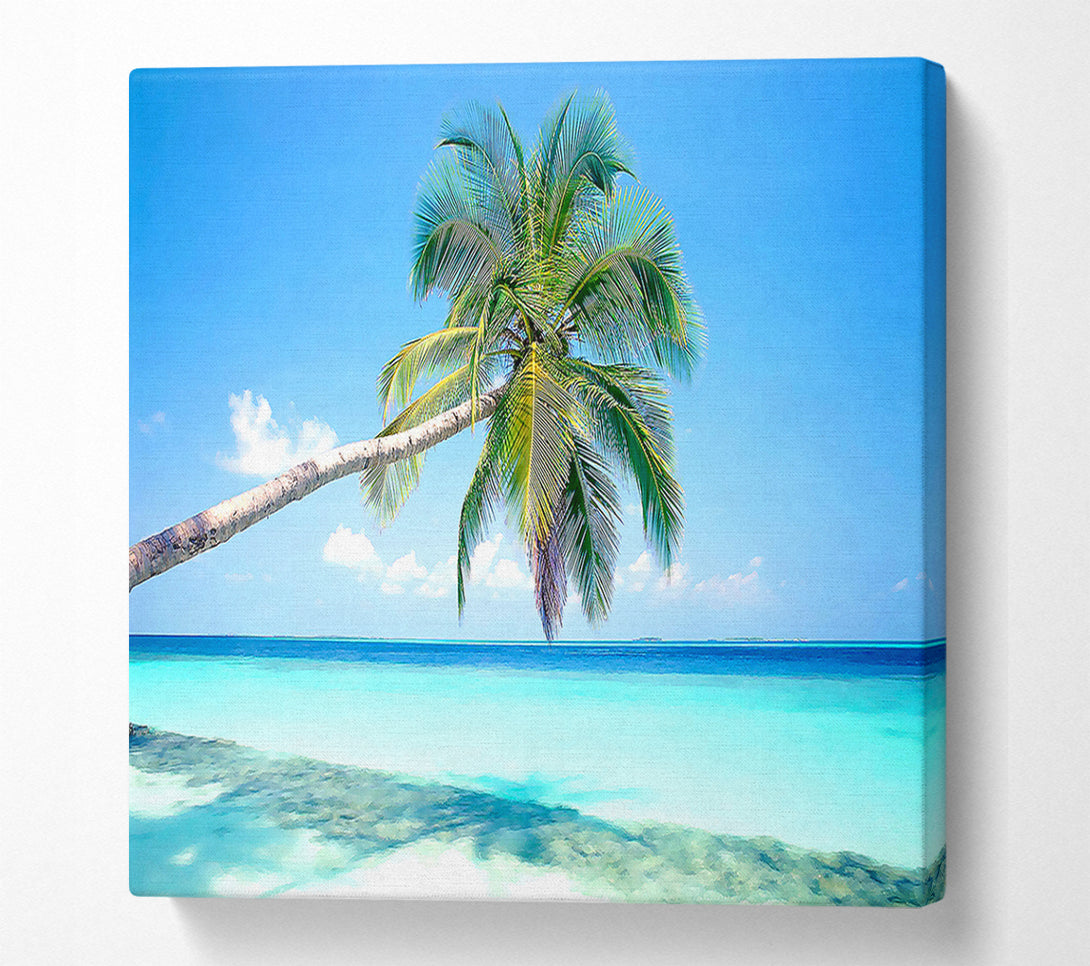 A Canvas Print of Tropical Island Canvas Wall Art