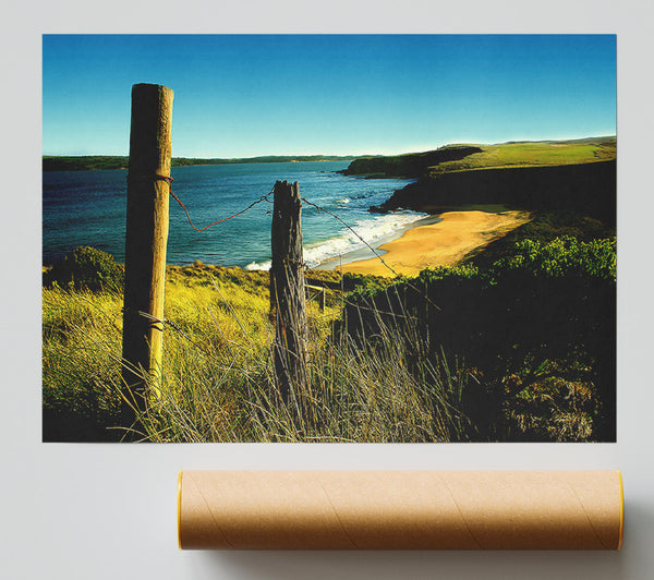 Wild Beach In England Giclee Print