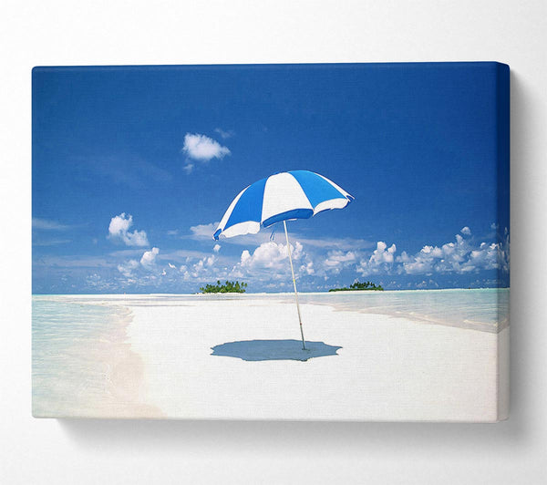  A Canvas Print of Beach And Sea Of Hawaii- Canvas Print