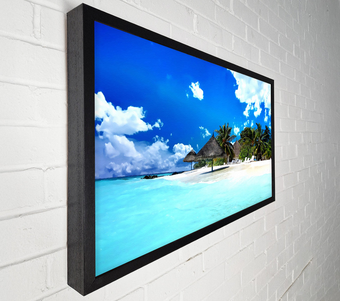  A Canvas Print of Beach Life Canvas Art