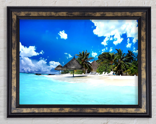 Beach Life Framed Print
