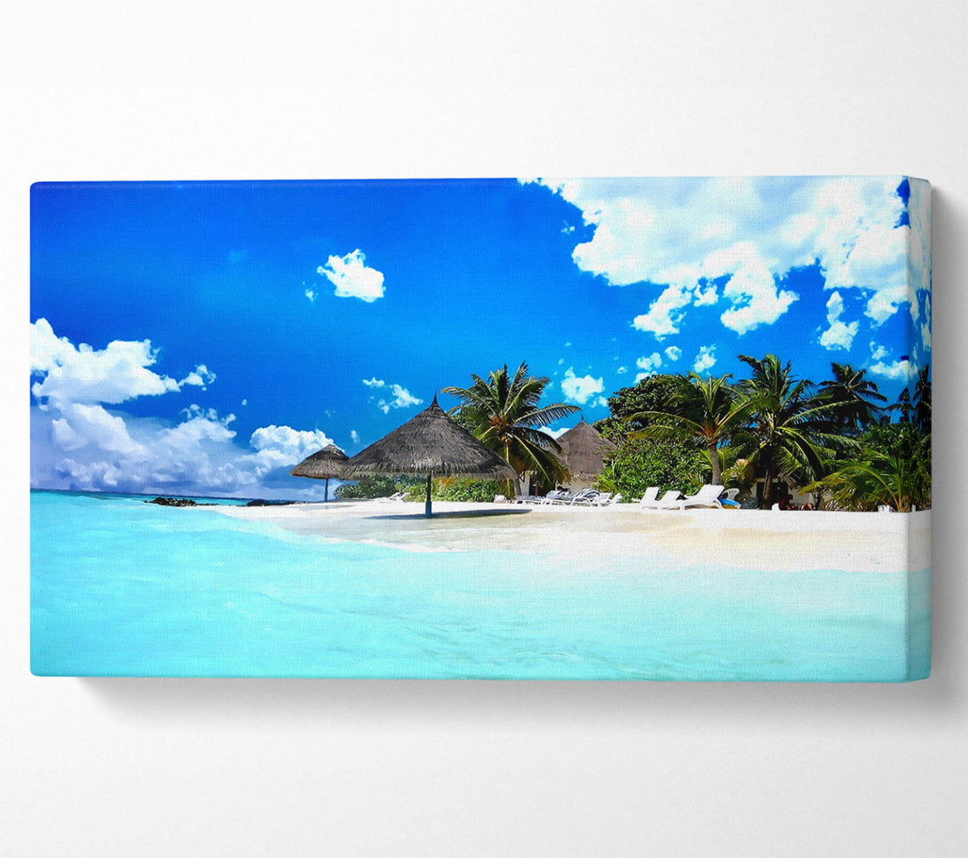  A Canvas Print of Beach Life Canvas Art