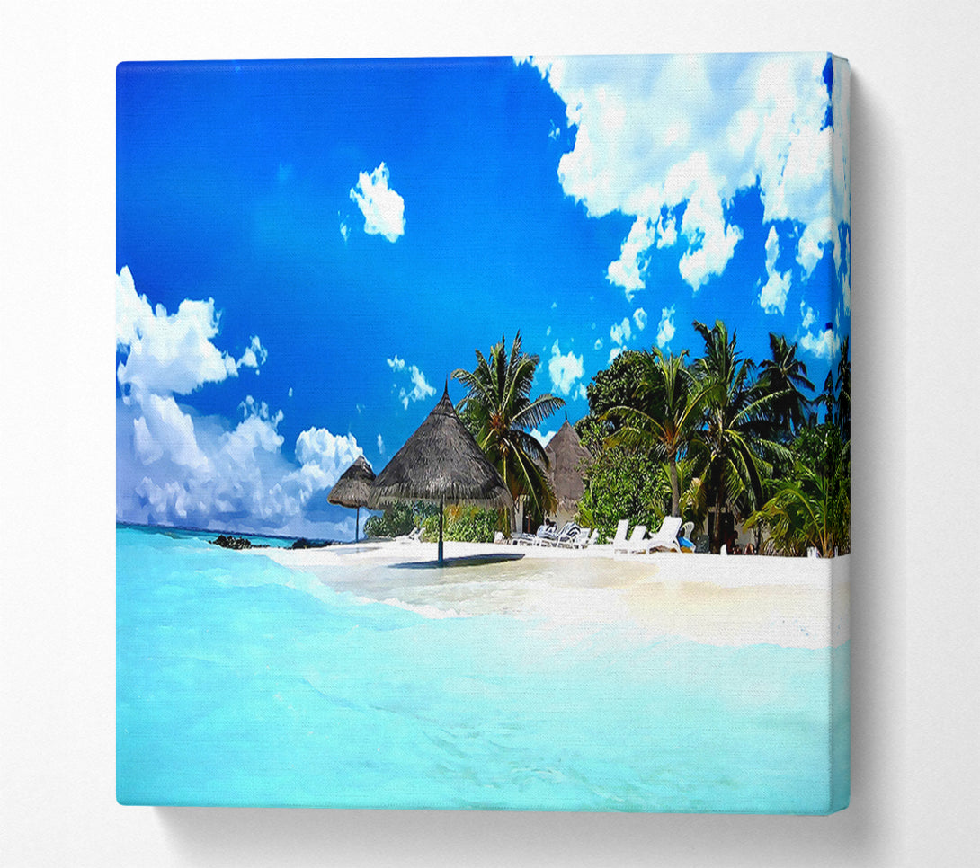  A Canvas Print of Beach Life Canvas Art