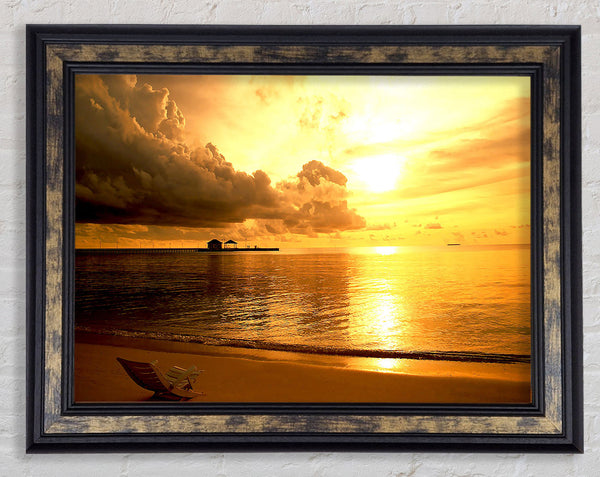 Every Night Is Paradise Framed Print