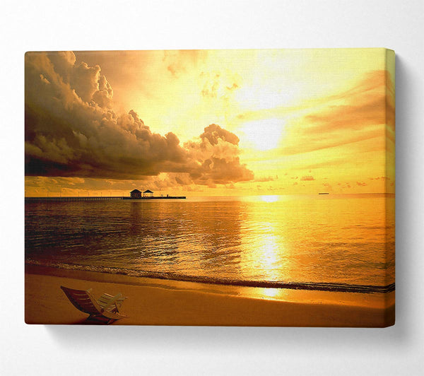  A Canvas Print of Every Night Is Paradise Canvas Art