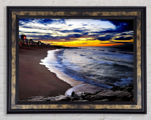 Beach Resort Framed Print