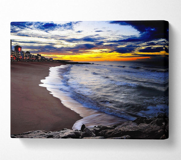  A Canvas Print of Beach Resort Canvas Art
