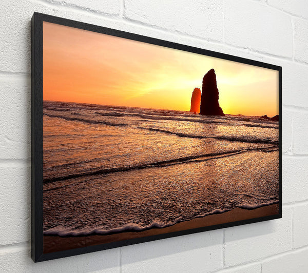 Beach Rock Sunrise