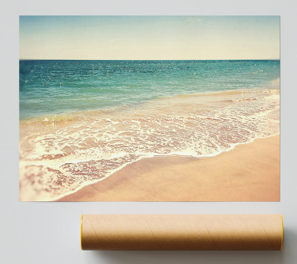 Sparkles From The Summer Ocean Poster