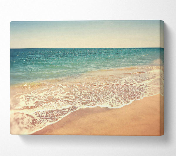  A Canvas Print of Sparkles From The Summer Ocean Canvas Art