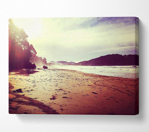  A Canvas Print of Mist From The Morning Rays Canvas Art