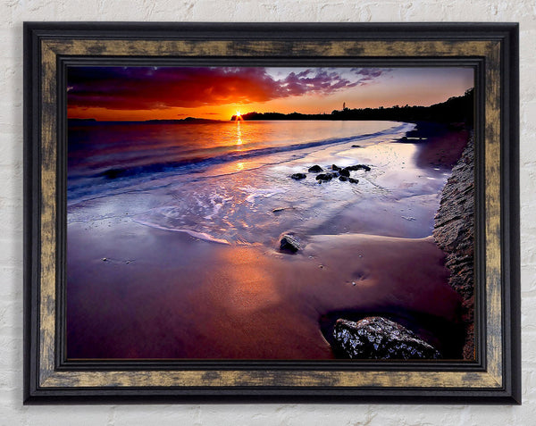 Beautiful Sunrise Framed Print