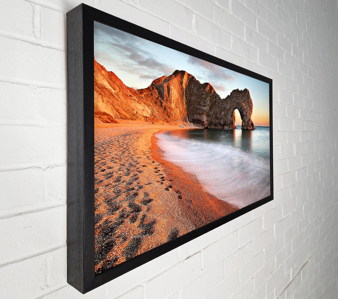  A Canvas Print of Durdle Door England Canvas Wall Art