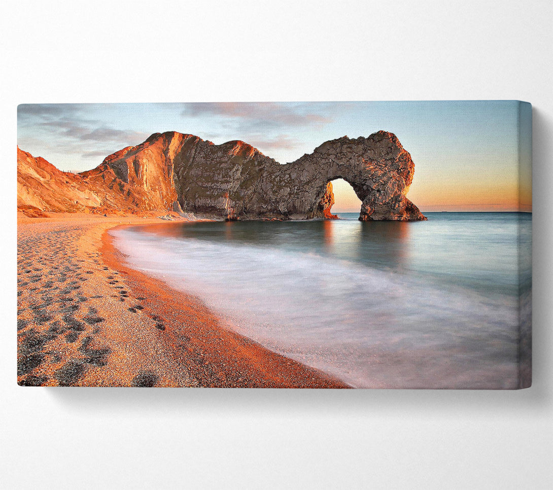  A Canvas Print of Durdle Door England Canvas Wall Art