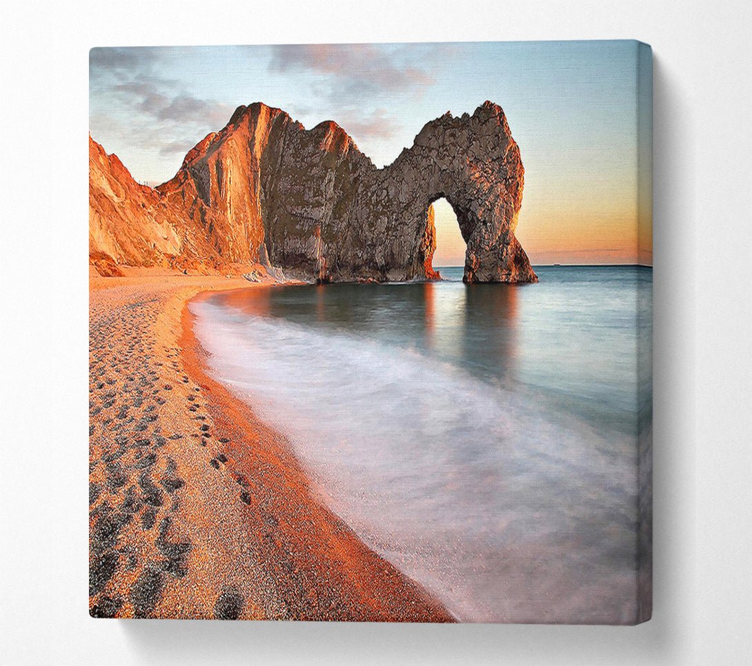  A Canvas Print of Durdle Door England Canvas Wall Art