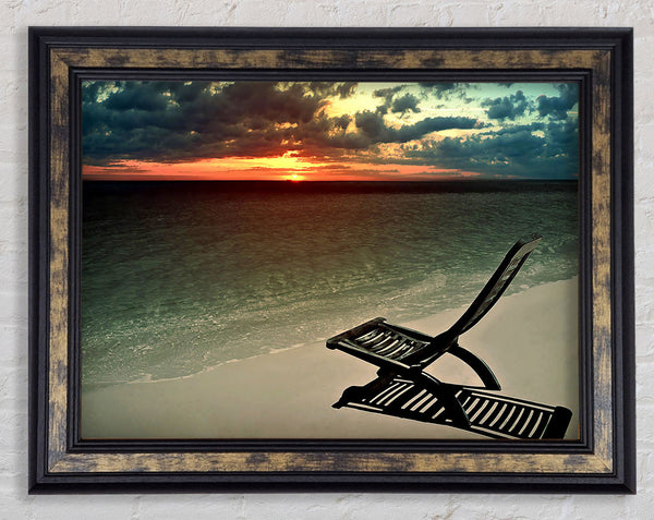 Evening Chill Framed Print