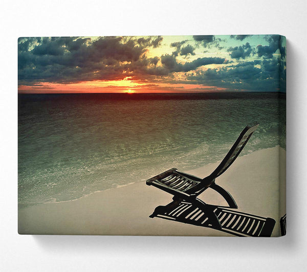  A Canvas Print of Evening Chill Canvas Wall Art