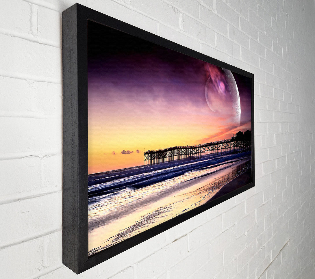  A Canvas Print of Fantasy Beach Canvas Print