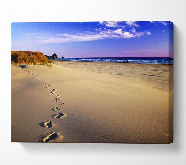  A Canvas Print of Footprints Of Time Canvas Wall Art