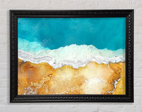 Hot Spring Framed Print