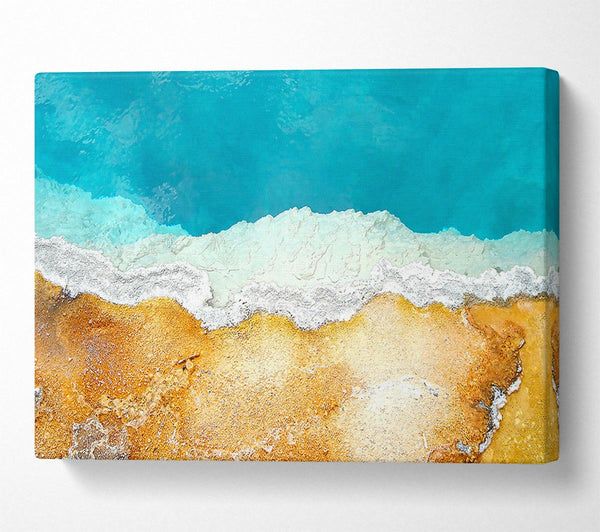  A Canvas Print of Hot Spring Canvas Art