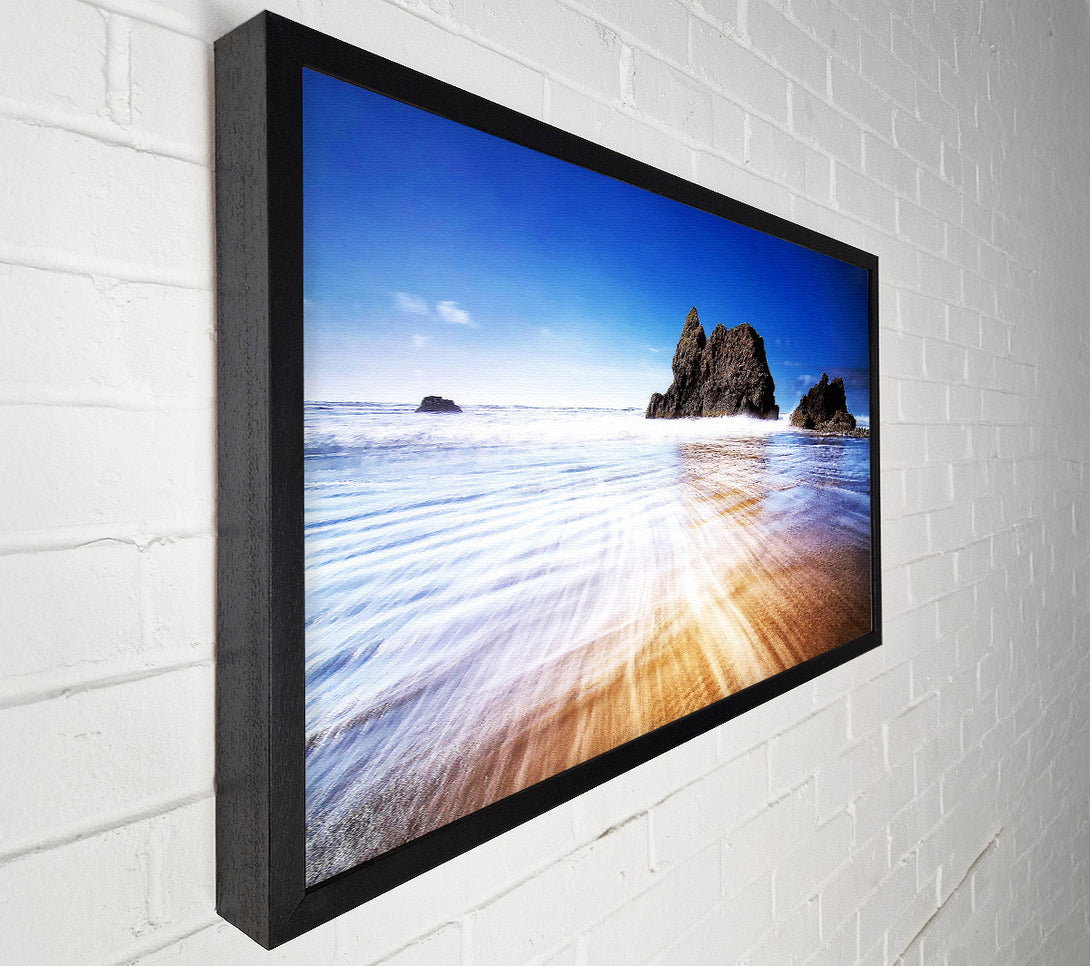  A Canvas Print of Low Tide Canvas Print