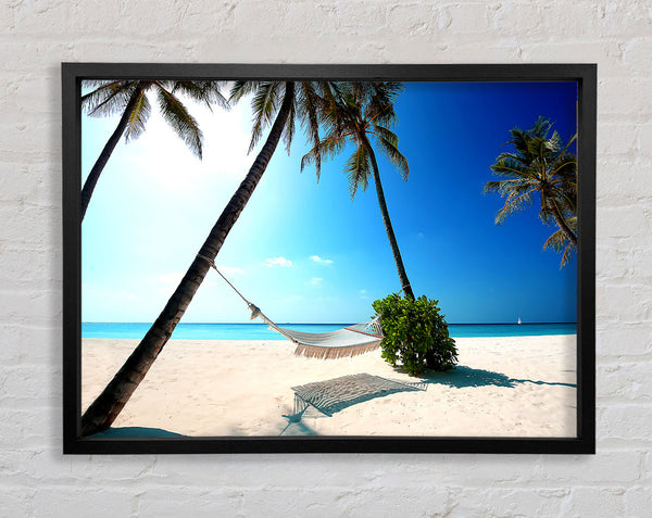 Maldives Island For Couples Framed Print