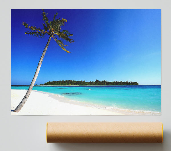 Maldivian Beach Poster