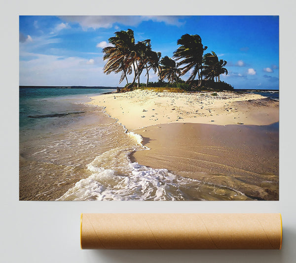Palmtree Island Giclee Print