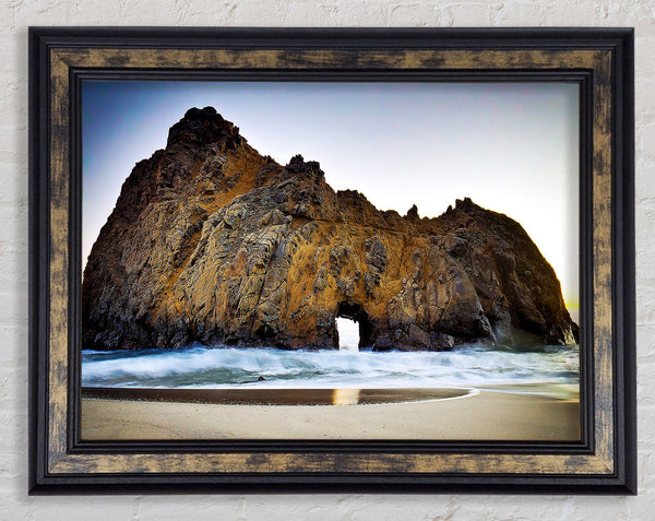 Pfeiffer Beach Framed Print