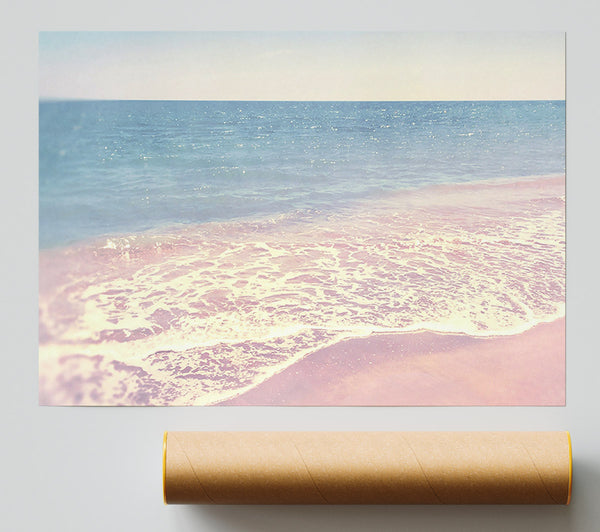 Retro Sparkle Beach Print