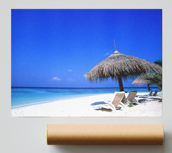 Lovers Sea Shore Beach Print