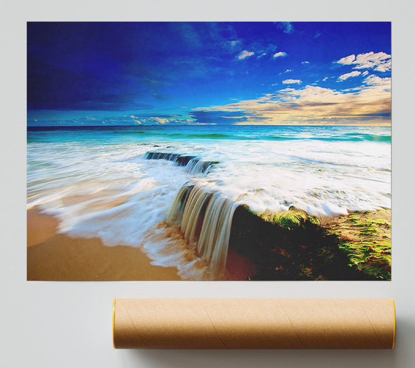 Spill Of The Ocean Waves Giclee Print