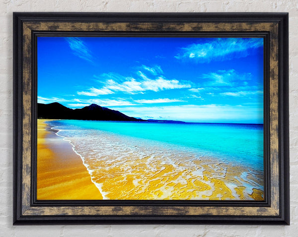 Stunning Ocean Sands Framed Print