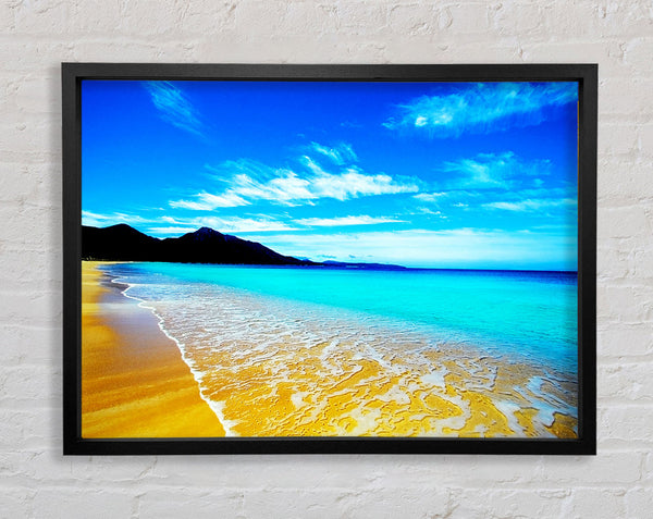 Stunning Ocean Sands Framed Print
