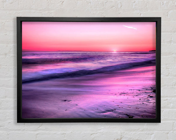 Sunset Dana Point San Clemente Califonia Framed Print
