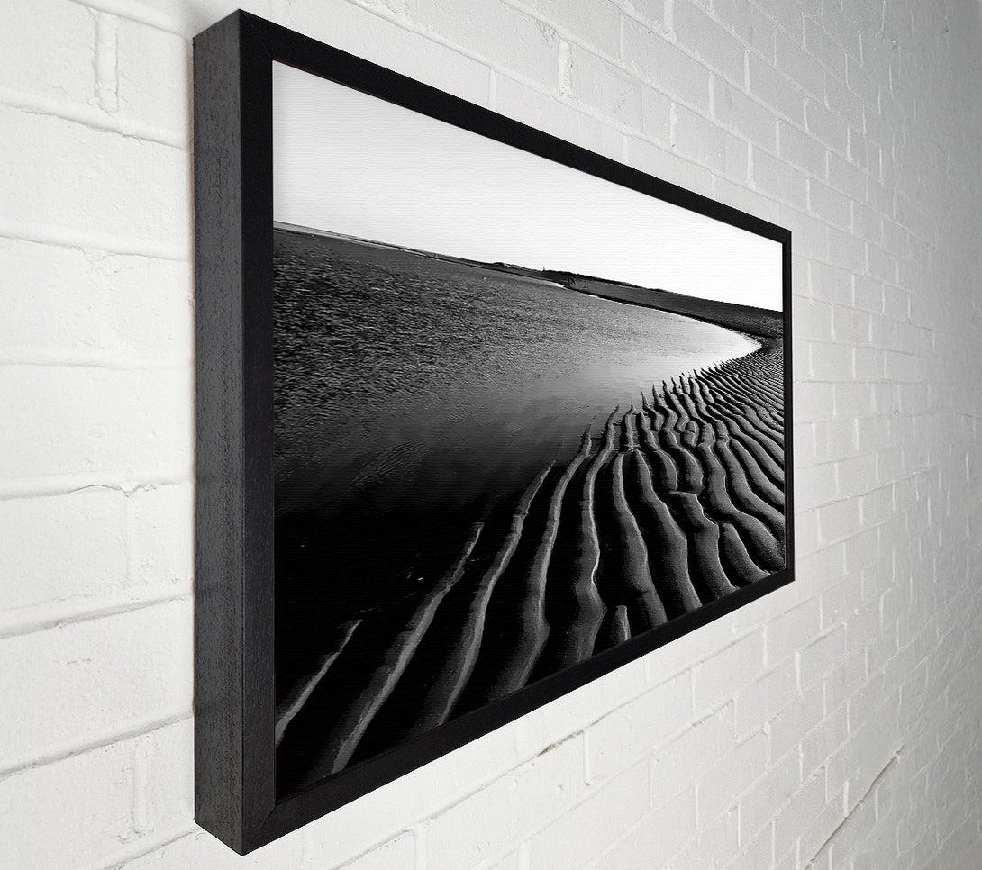  A Canvas Print of Ripples Of Sand Canvas Wall Art