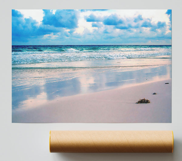 Surreal Ocean Shore Print