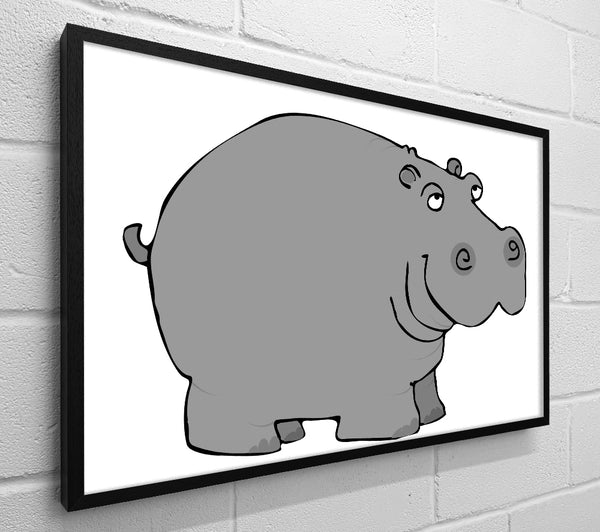 Big Fat Hippo White