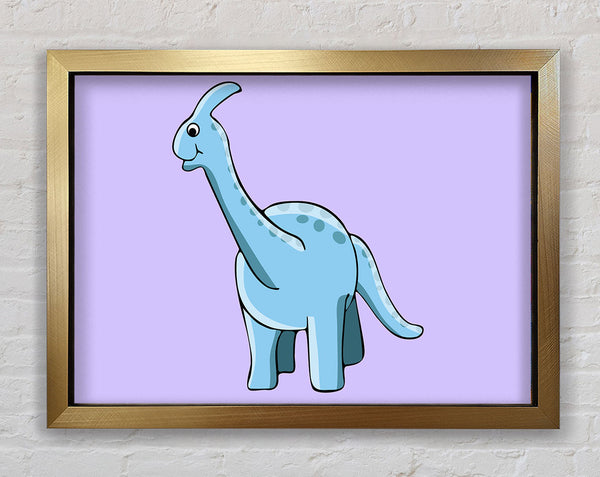 Großer lustiger Dinosaurier Lila 