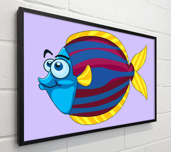Big Happy Fish Lilac