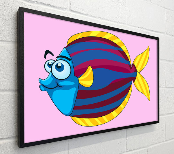 Big Happy Fish Pink