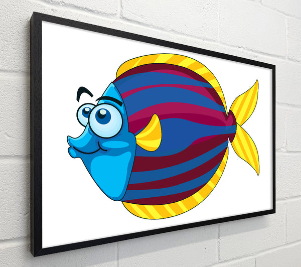 Big Happy Fish White