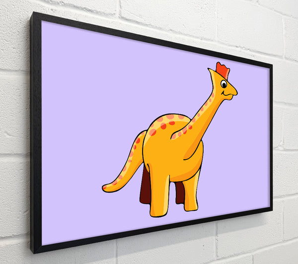 Big Herbivore Dinosaur Long Neck Lilac