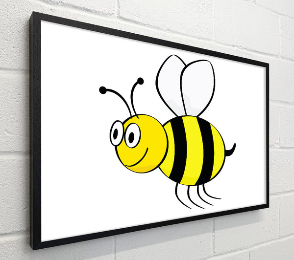 Buzzing Bee White